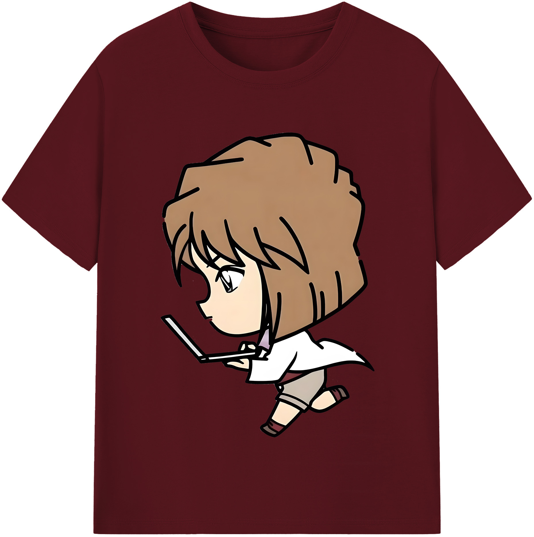 （画像用） 名探偵コナン 灰原 哀 はいばら あい Detective Conan Anita Hailey、Vi Graythorn Haibara Ai 綿100％半袖Tシャツ（フロントプリント）